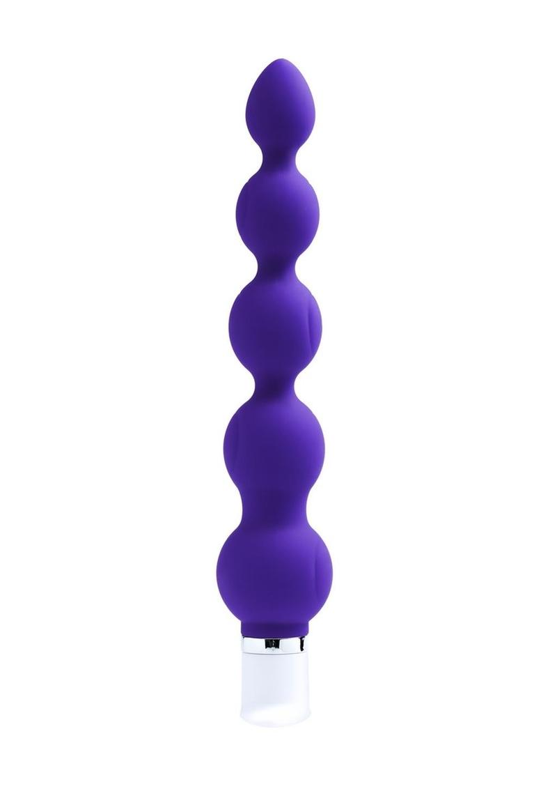 graduated anal bead toy with vibration