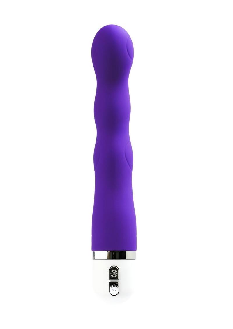 textured silicone vibrator for g spot stimulation and pleasure