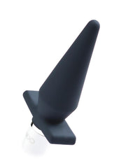 silicone anal vibrator with rounded tip for beginners