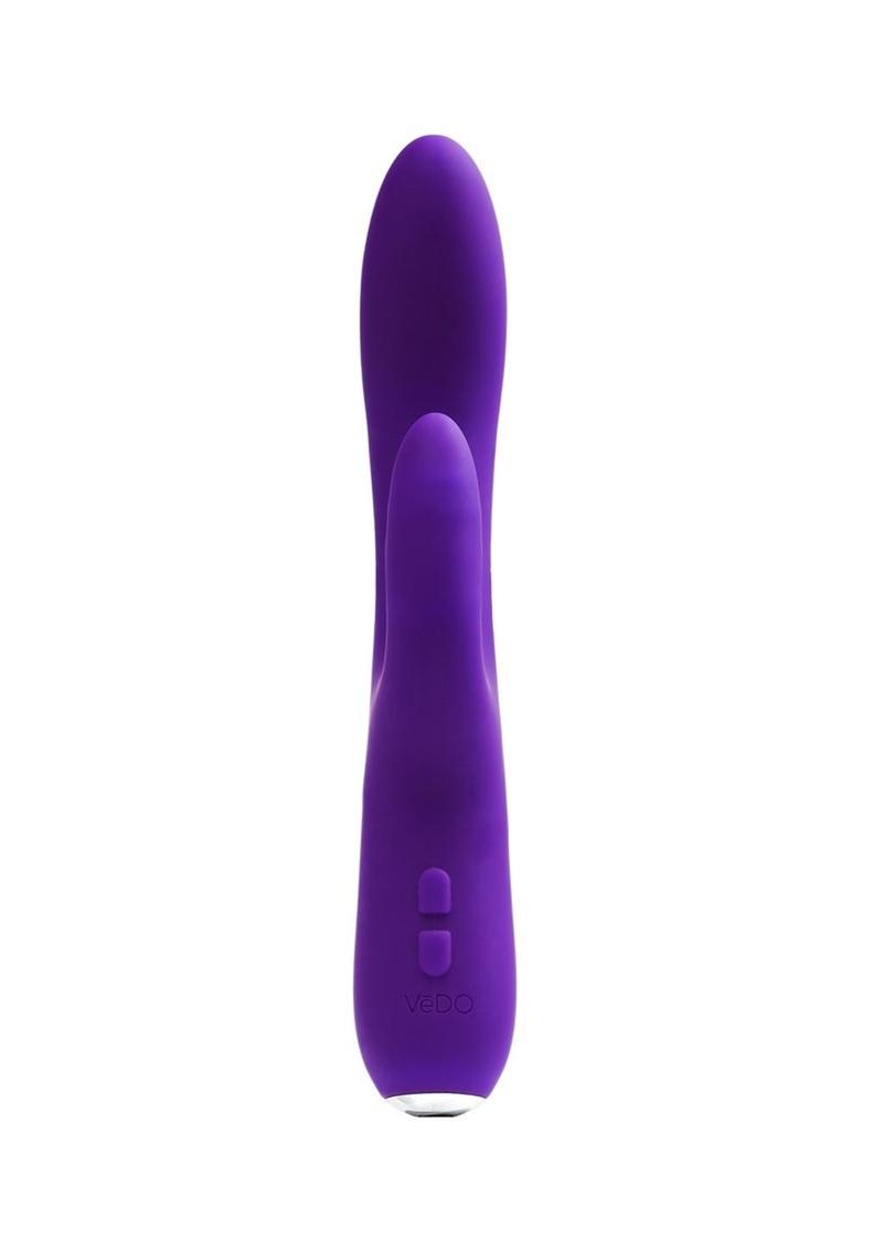 quiet rechargeable rabbit vibrator blended stimulation adult toy