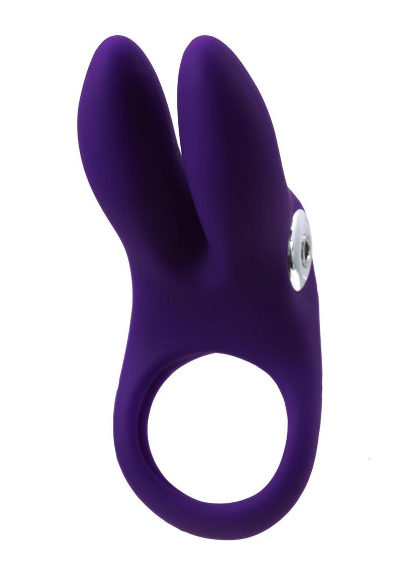 silicone cock ring clitoral stimulator bunny
