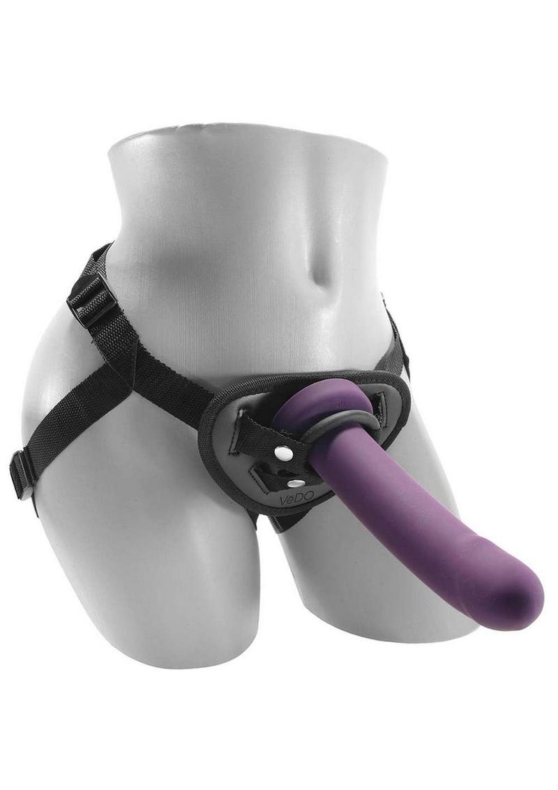 rechargeable vibrating strap on with remote control