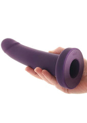 wearable couples vibrator with textured silicone shaft