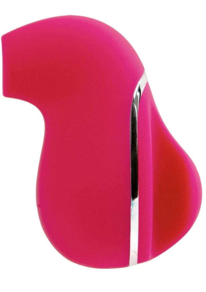 rechargeable silicone clitoral suction vibrator