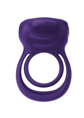 Vedo Trust Rechargeable Silicone Cock Ring - Purple