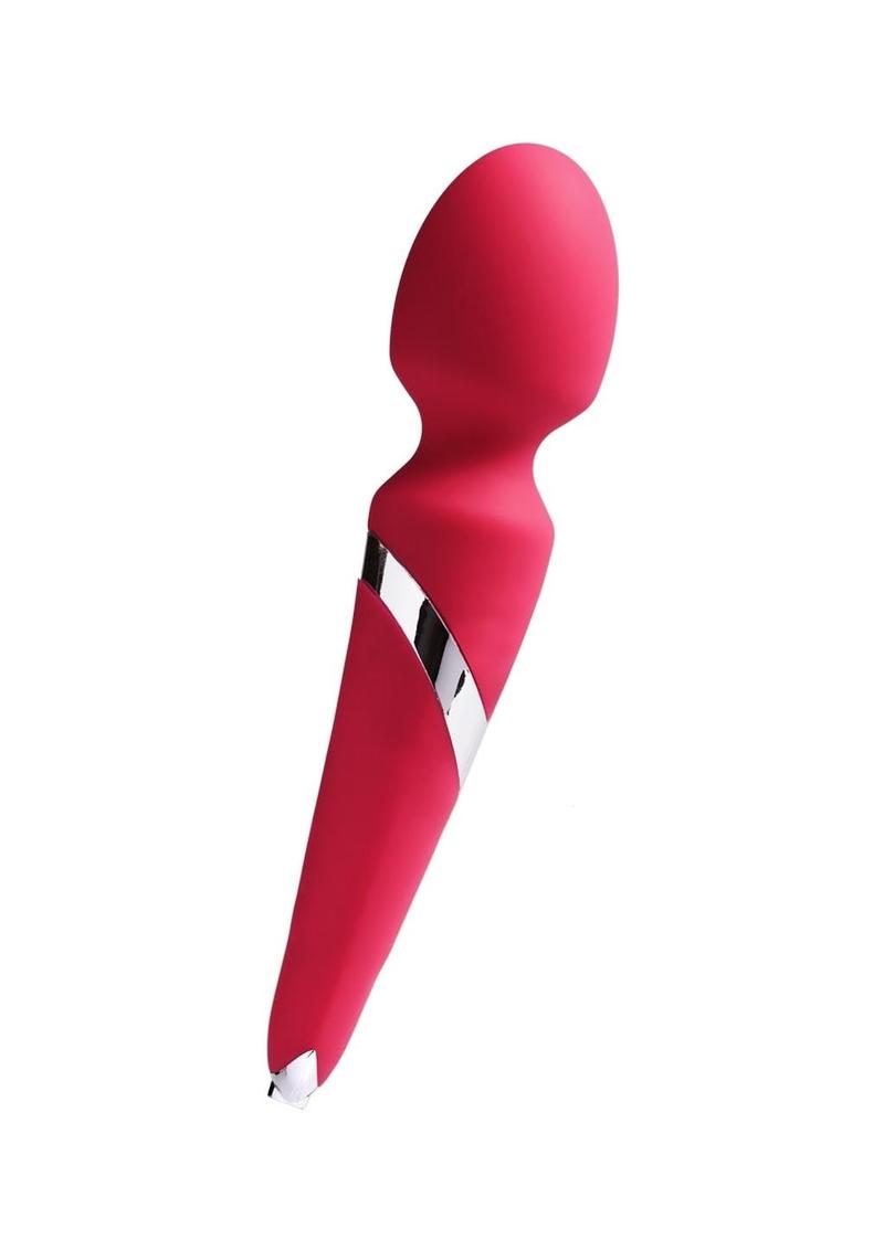 rechargeable wand massager discreet quiet design