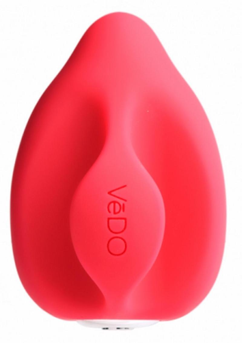 rechargeable finger vibrator with silky smooth silicone finish