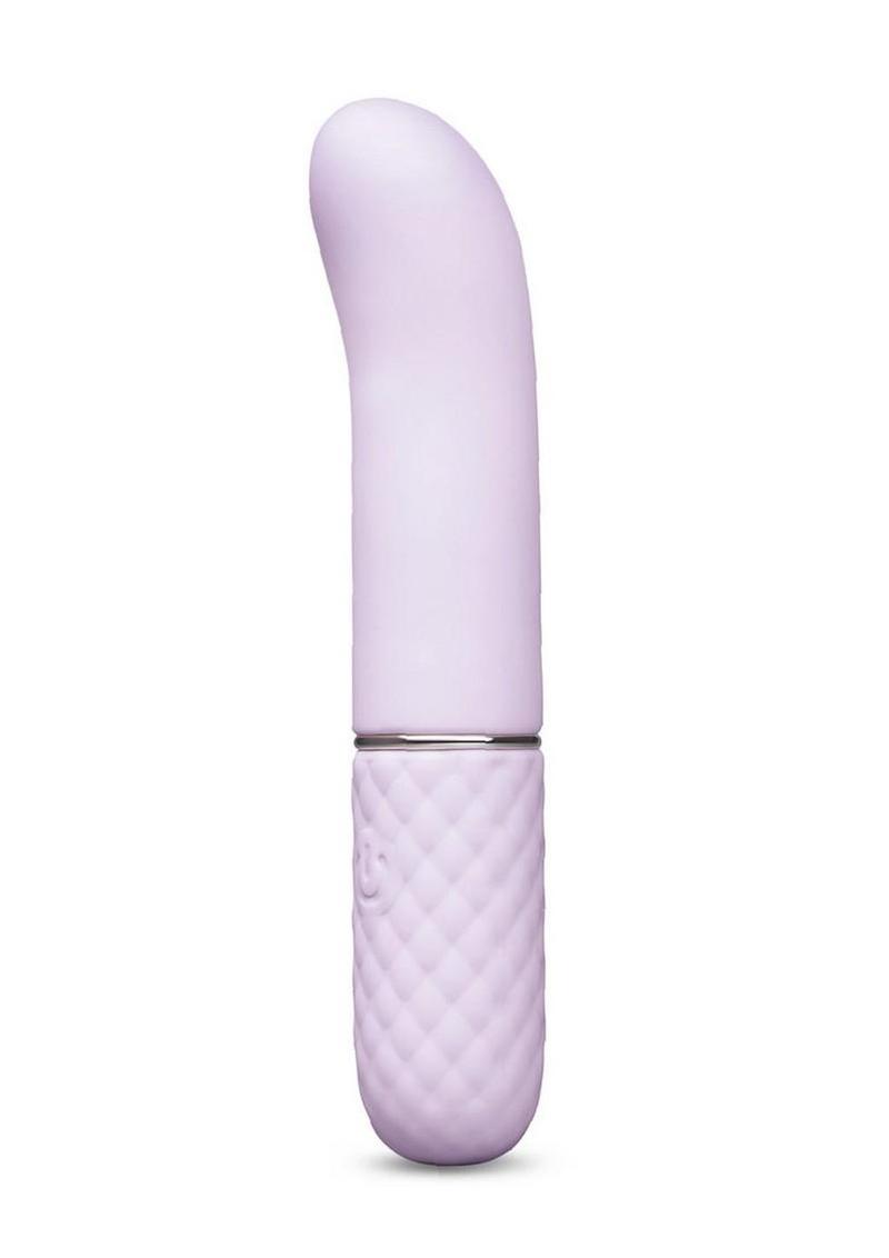 lavender curved g spot vibrator