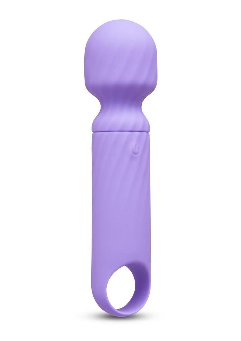 discreet wand vibrator purple