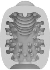 Vibeggs Naughty Nubs Unisex Masturbation Egg - Blue/White