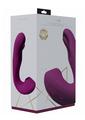 Vive Yuna Rechargeable Silicone Triple Motor Air Wave Vibrator with G-Spot Flapping Stimulation Vibrator - Pink