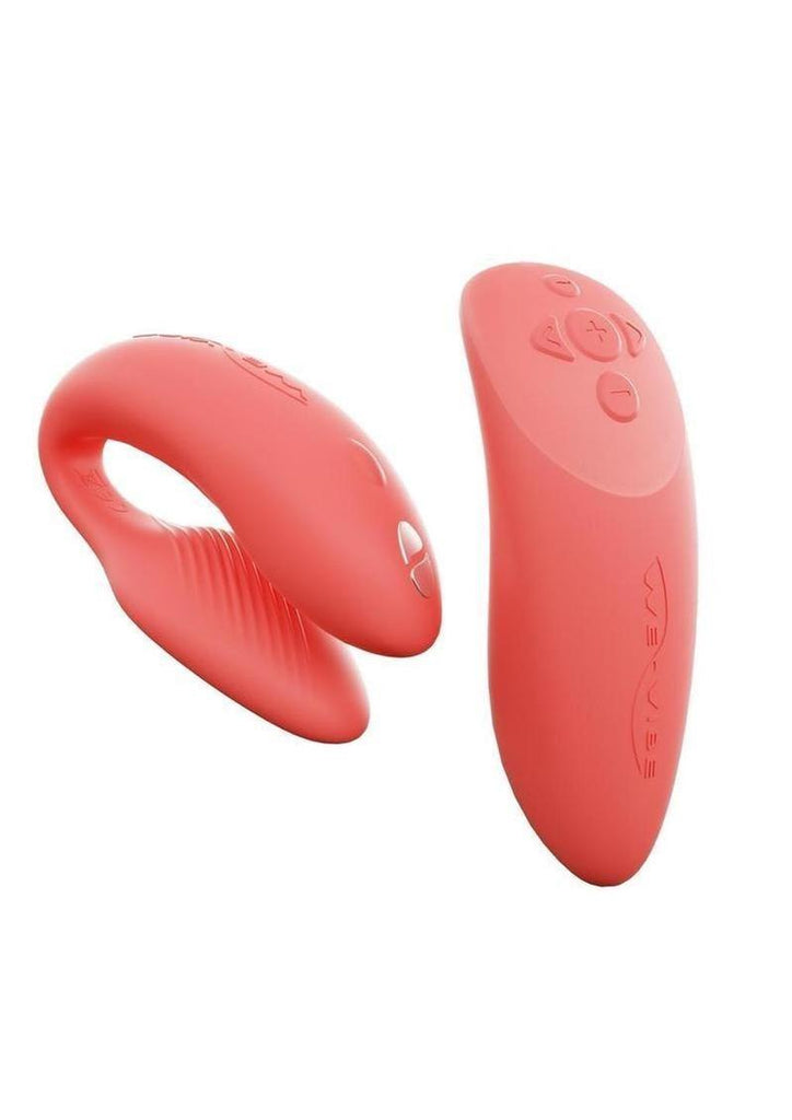 We-Vibe Chorus Rechargeable Silicone Couples Sex Toy Vibrator with Rem   Primal Pleasure
