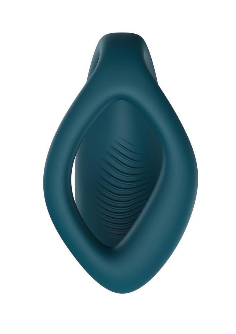 Rechargeable remote control vibrator for couples