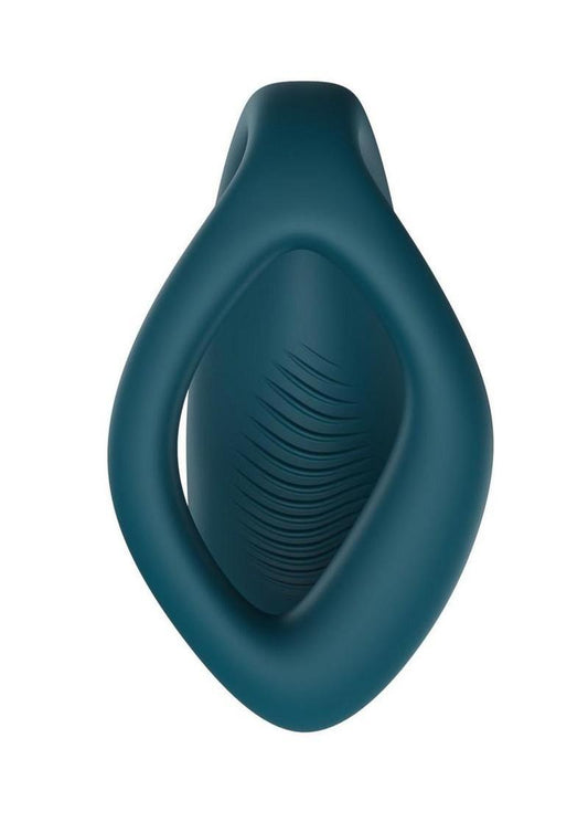 Rechargeable remote control vibrator for couples