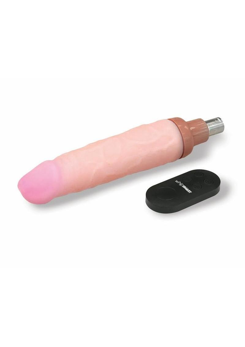 Hands free pleasure machine with suction mount compatibility