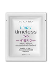 Wicked Simply Timeless Hybrid with Dhea Personal Lubricant Packette