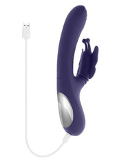 rabbit vibrator angled for G-spot targeting