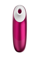 Womanizer Pleasure Air Pro Rechargeable Silicone Air Pulse Clitoral Vibrator - Vibrant - Pink