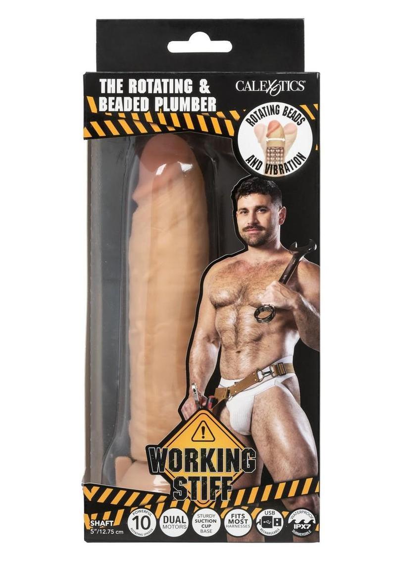 suction cup dildo with rolling beads