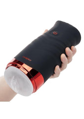 removable textured sleeve for easy cleaning pleasure