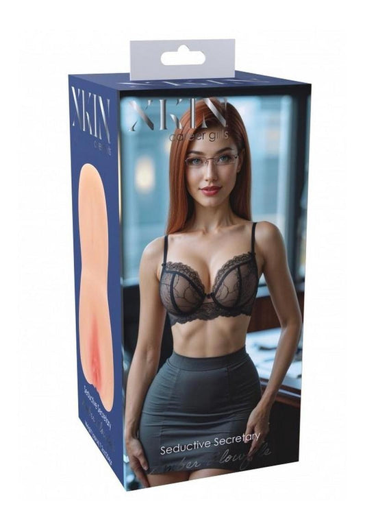 Xkin Career Girls Amber Blowfile Large Masturbator - Pussy - Vanilla