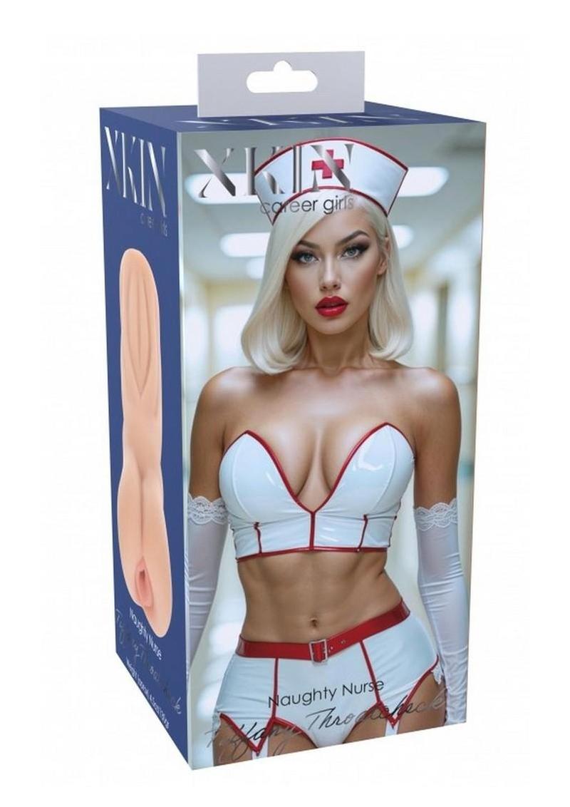 Xkin Career Girls Tiffany Throatcheck Small Masturbator - Pussy - Vanilla