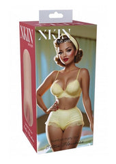 Xkin Pinup Bettie Blowkiss Small Masturbator - Pussy - Caramel