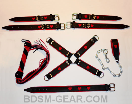 Bound Heart Deluxe Sex Set