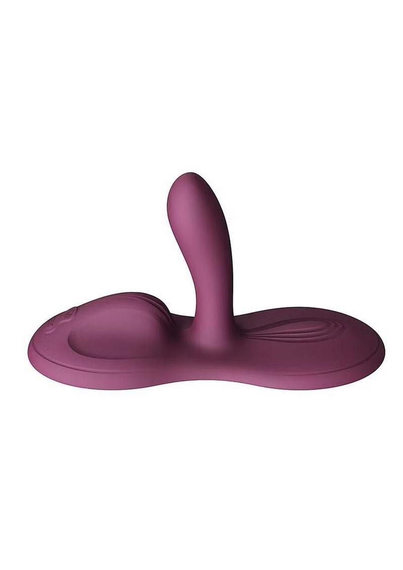 rabbit vibrator angled for G-spot targeting