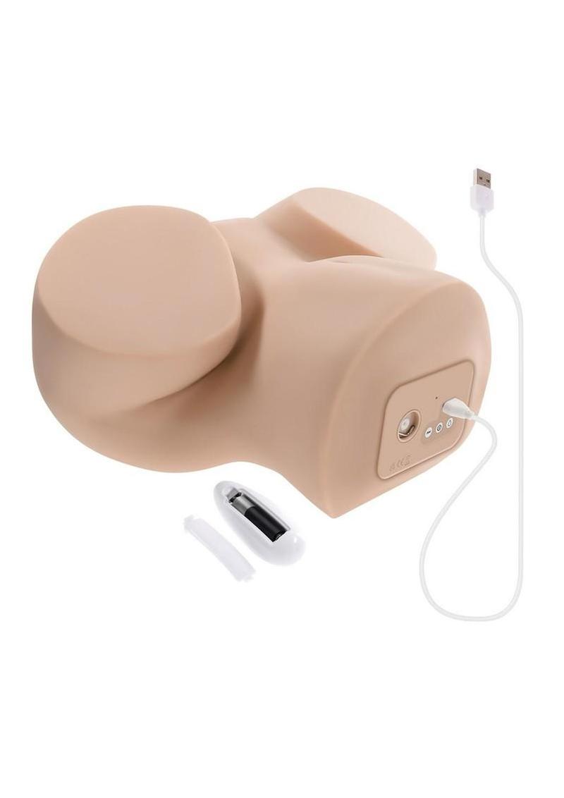 rechargeable male masturbator with remote control