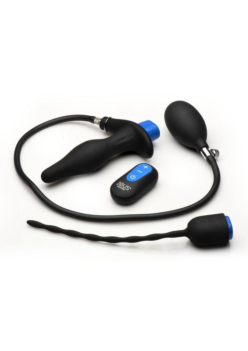 inflatable e stim plug detail