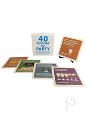 40 Reasons to Party Card Game