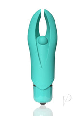 4b Demon Rechargeable Silicone Mini Clitoral Stimulating Vibrator - Kiwi