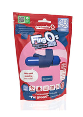 4b Fingo Slim Finger Vibrator - Blue/Blueberry