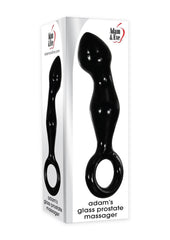 Adam and Eve - Adam's Glass Prostate Massager - Black