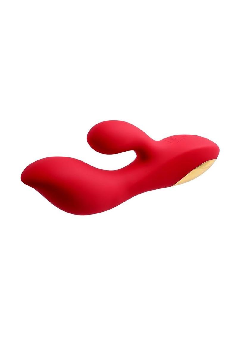 Adam and Eve - Eve's Big and Curvy G Rechargeable Silicone Dual Vibrator