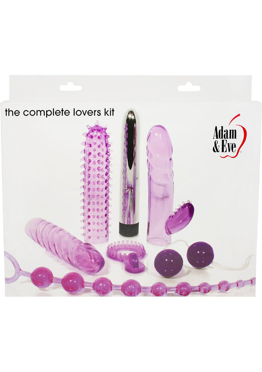 Adam and Eve The Complete Lovers - Purple - 7 Piece Kit