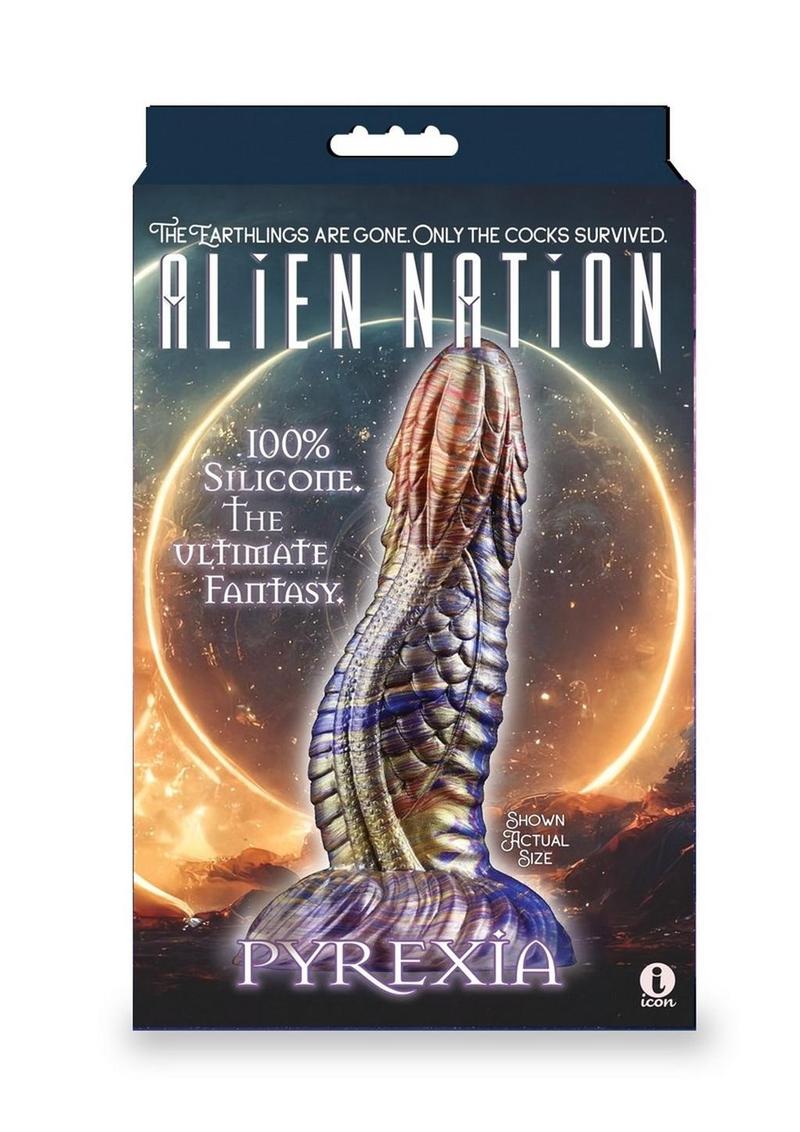 Alien Nation Pyrexia Silicone Creature Dildo - Purple