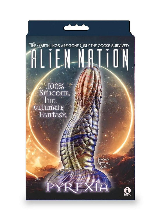 Alien Nation Pyrexia Silicone Creature Dildo - Purple