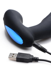 Alpha-Pro 7x P-Thump Rechargeable Vibrating Tapping Silicone Prostate Stimulator