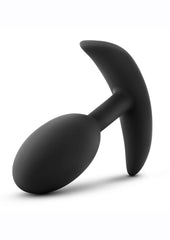 Anal plug sex toy with flared safety base
