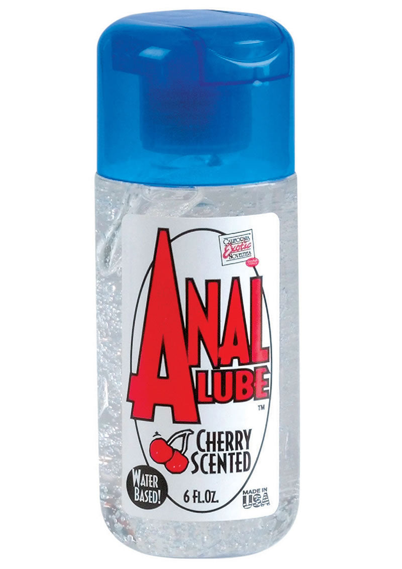 Anal Lube Cherry Scented Water Based - 6oz