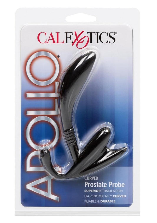 Apollo Curved Prostate Stimulator - Black