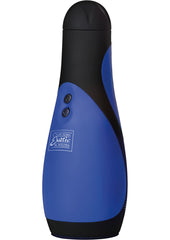 Apollo Power Stroker Masturbator - Blue - 8.5in