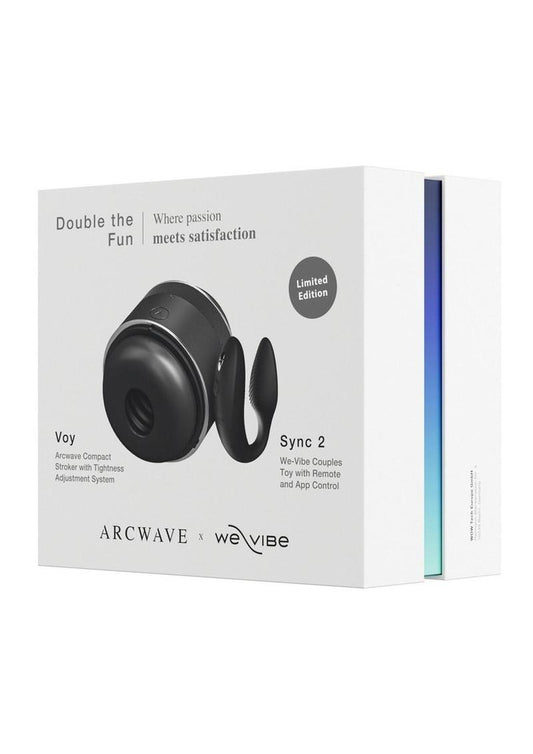 Arcwave Double The Fun Couples Kit - Black