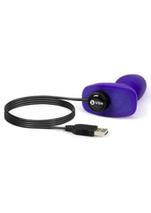 B-Vibe Rimming Petite Rechargeable Silicone Anal Plug with Remote Control