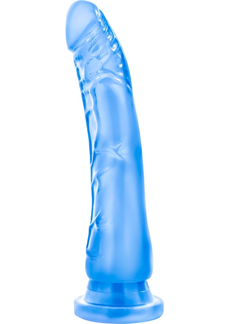 B Yours Sweet N' Hard 6 Dildo - Blue - 8.5in