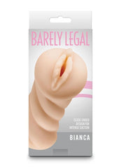 Discreet male masturbator toy with natural feel