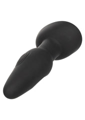 Bionic Dual Pulsating Probe Rechargeable Silicone Anal Stimulator - Black