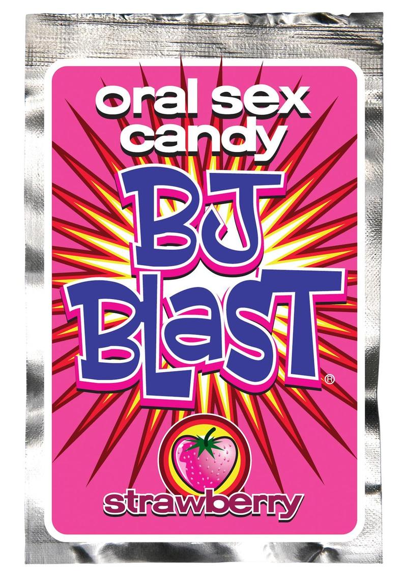 BJ Blast Oral Sex Candy - Strawberry - Assorted Colors